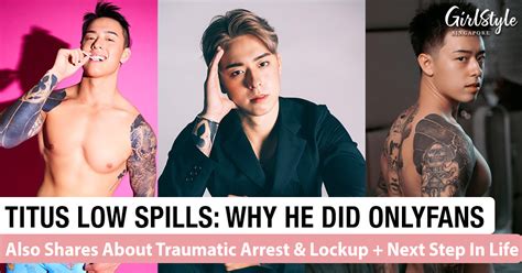 tituslow22|Titus Low Spills: Why He Did OnlyFans + Traumatic。